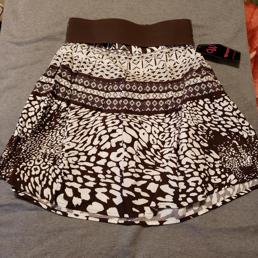 Brown skirt